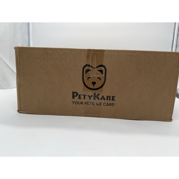 Dog Car Seat Waterproof Booster w Storage Pockets Groom Glove Small Black Gray - Picture 10 of 16